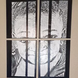 Black and White Portrait Wall Art